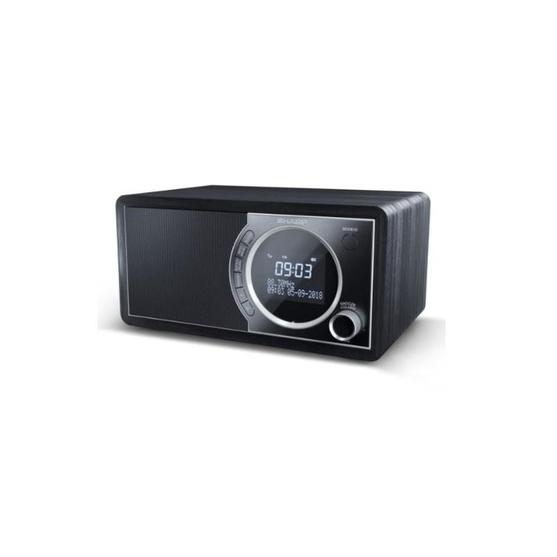 radio sharp dr-450 digitale nero [dr-450bk]