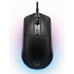 mouse steelseries rival 3 gen 2 wired ottico 8500dpi nero [62515]