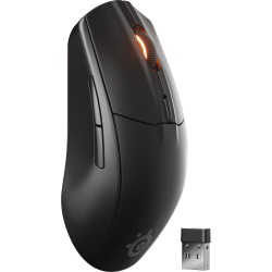 mouse steelseries rival 3 wireless usb 18000dpi nero [62523]