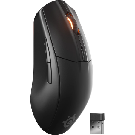 mouse steelseries rival 3 wireless usb 18000dpi nero [62523]