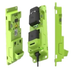 adattatore di ricarica zebra per rs5100 rs6100 verde [shim-crd-r5x62b-01]