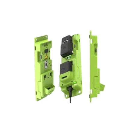 adattatore di ricarica zebra per rs5100 rs6100 verde [shim-crd-r5x62b-01]