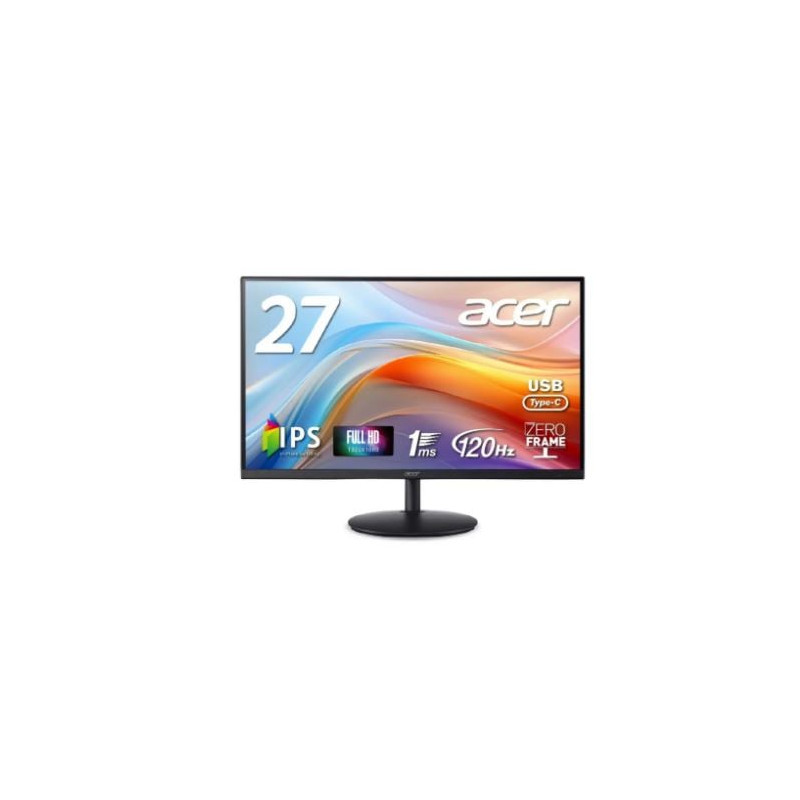 monitor led 27'' acer sh272g0bmihux full hd 1920x1080 4ms