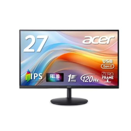 monitor led 27'' acer sh272g0bmihux full hd 1920x1080 4ms