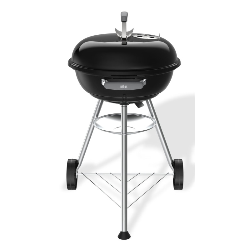 barbecue a carbone weber compact kettle 1502054 47cm nero