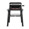 barbecue elettrico weber lumin 1501652 con supporto 2200w nero