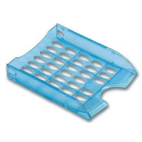 Portacorrispondenza fellowes azzurro trasparente [e040ta]