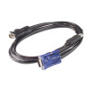 cavo usb apc kvm - 6 ft (1.8 m) [ap5253]