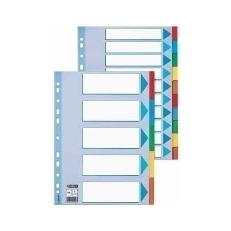 Divisori esselte 20 pz. 6 colori a4 [100192]