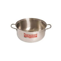 casseruola acciaio barazzoni 2 manici cm.26