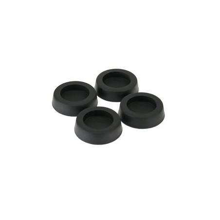 piedini antivibrazione inline in gomma colore nero per pc-case