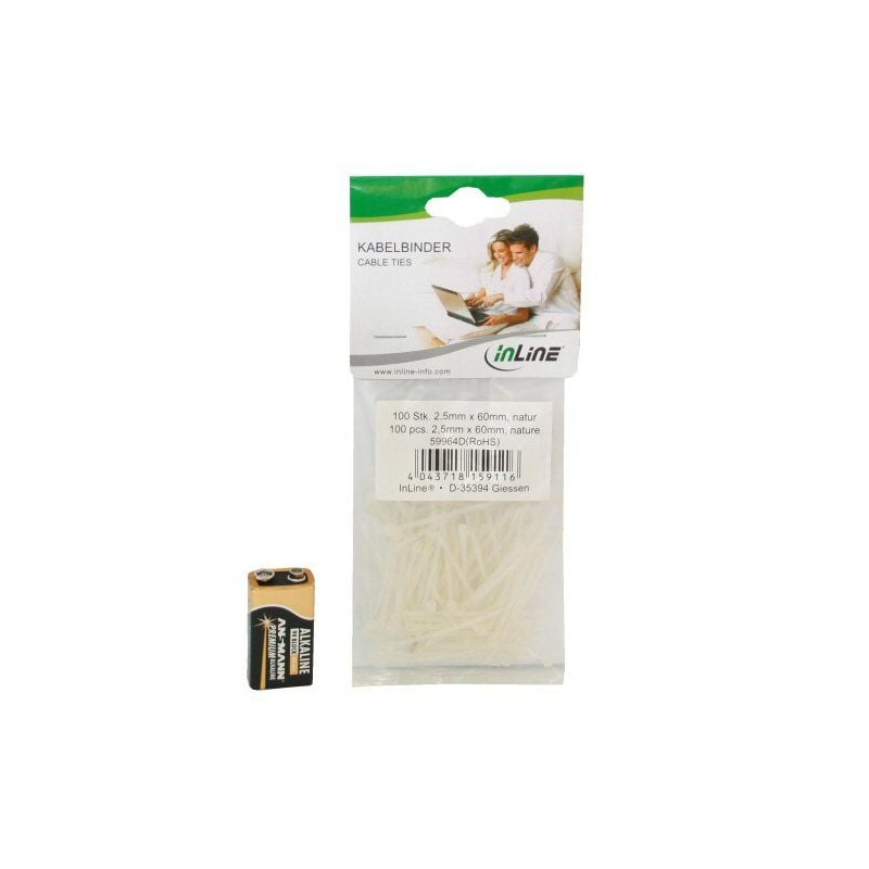 fascette fermacavi inline 98mm (100 stk.)