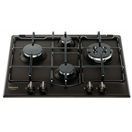 piano cottura hotpoint pcn 640 t (an) r / ha a gas 4 fuochi [pcn640tanr
