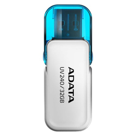 pen drive 32gb adata auv240-32g-rwh usb 2.0 bianco [auv240-32g-rwh]