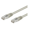 cavo di rete patch goobay cat5e 0,5m grigio sf/utp [50143]