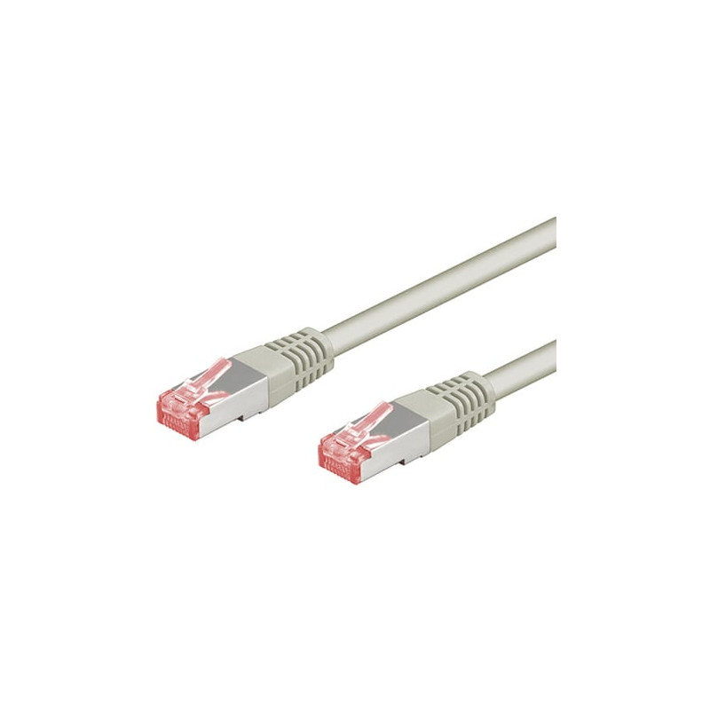 cavo di rete goobay cat 6-700 lc sstp pimf 7m grigio [93650]