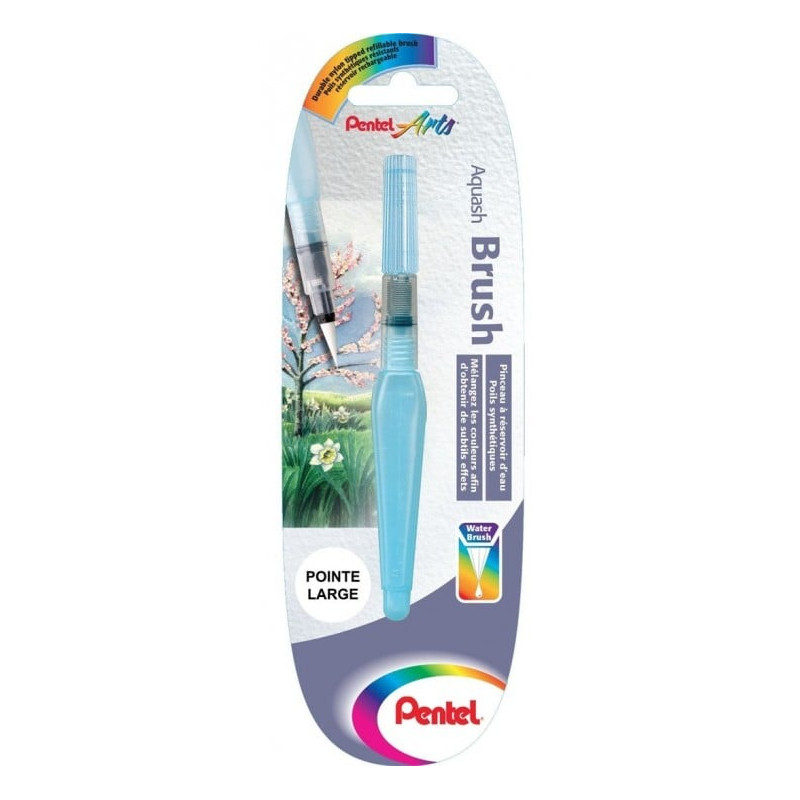 pennello con punta grande - pentel [xfrh/b]