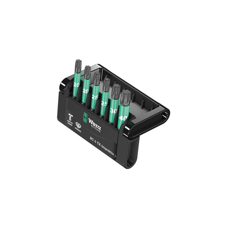 kit inserti di avvitamento 6 parti wera mini-check impaktor 2