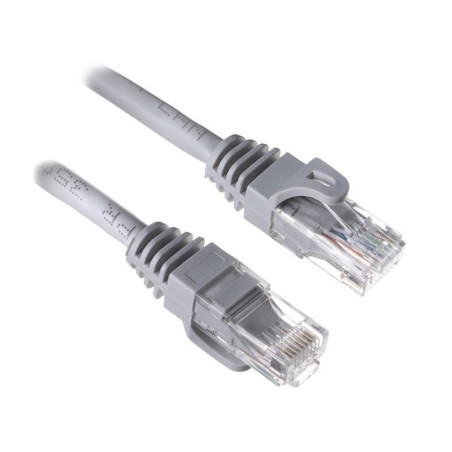 cavo di rete patch a-lan (rj45 - rj45) u/utp cat.5e 3m grigio