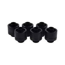 raccordo alphacool 1723416/10mm g1/4 sixpack nero [17234]