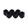 raccordo alphacool 1723416/10mm g1/4 sixpack nero [17234]