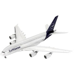 aeromodello da costruire lufthansa airbus a380-800 new li -