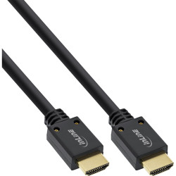 cavo inline hdmi ultra high speed 8k4k, 3m nero