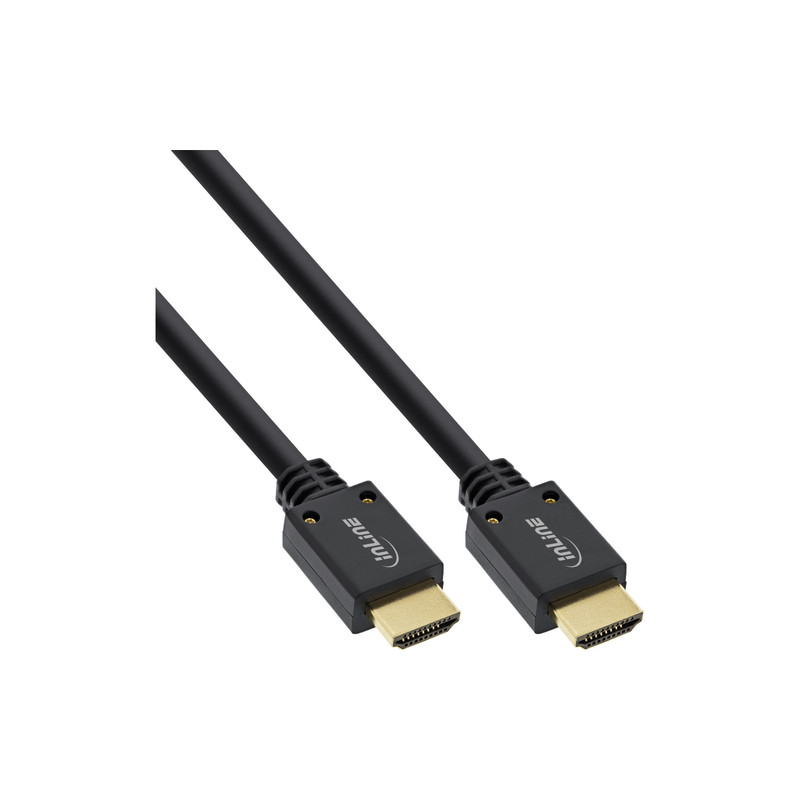cavo inline hdmi ultra high speed 8k4k, 3m nero