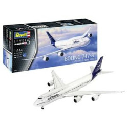 revell - boeing 747-8 lufthansa new [jprvll0cn042717]
