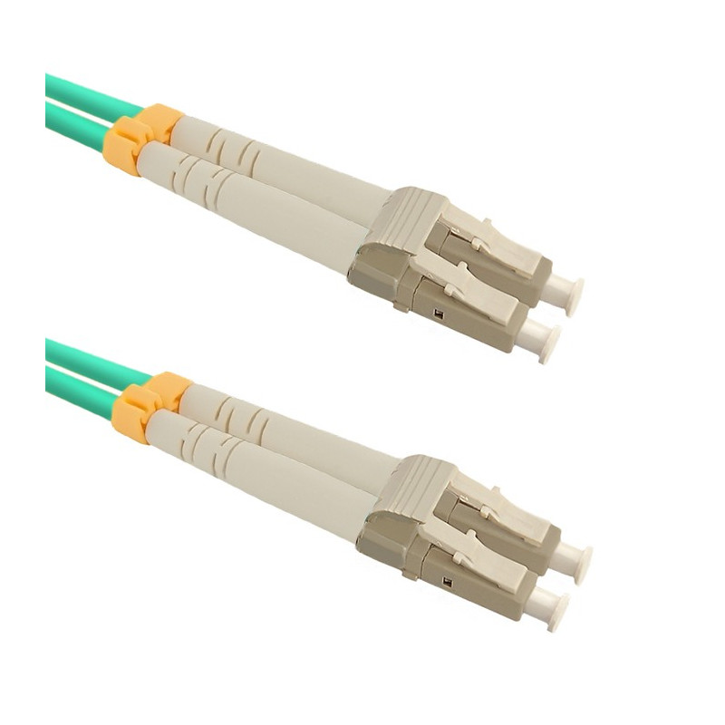 cavo fibra ottica qoltec patch lc/upc-lc/upc mm 50/125 om3 1m