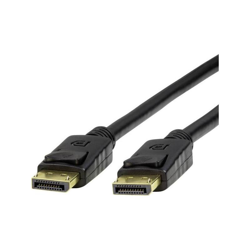 cavo audio/video displayport 4k m/m 5 m nero