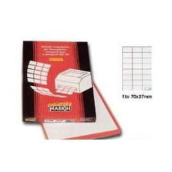 Etichette markin adesiva c/519 verde 100 fogli a4 (4 etichette da