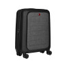 businesstrolley wenger syntry carry-on wheeled gear bag black/grey