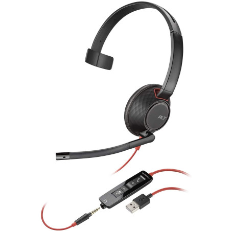 blackwire cuffie plantronics c5210 usb-a [207577-201]
