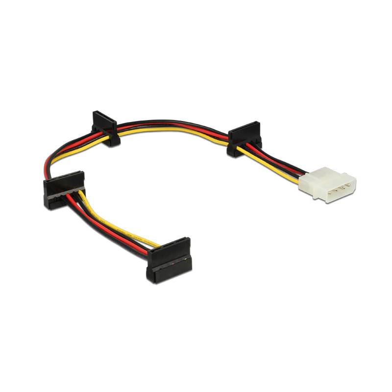 cavo sata molex delock 4p molex - 4x 15p b [60142]