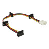 cavo sata molex delock 4p molex - 4x 15p b [60142]