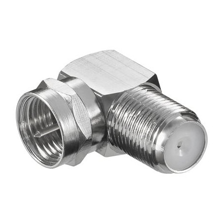 adattatore antenna goobay sat f femmina f maschio 1 pc spina 90gradi