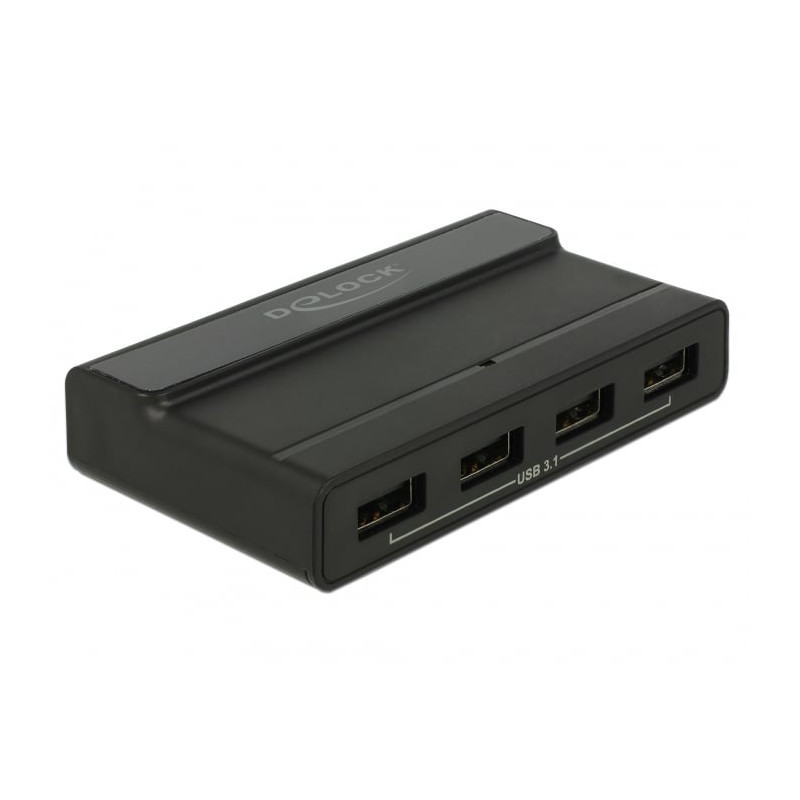 hub usb delock externer usb 3.1 4 porte hub [64053]