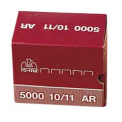 Punti cucitrice ro-ma 5000 punti 10/11 acciaio [1005103]