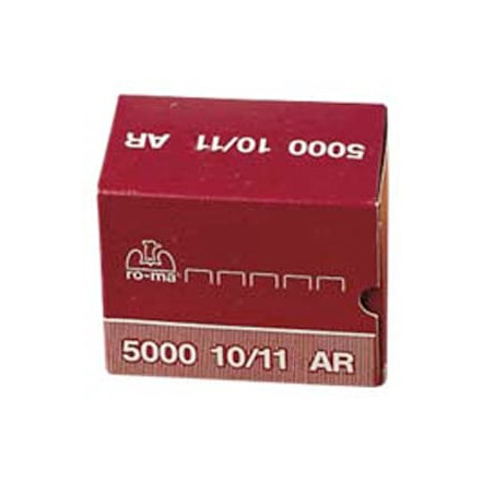 Punti cucitrice ro-ma 5000 punti 10/11 acciaio [1005103]
