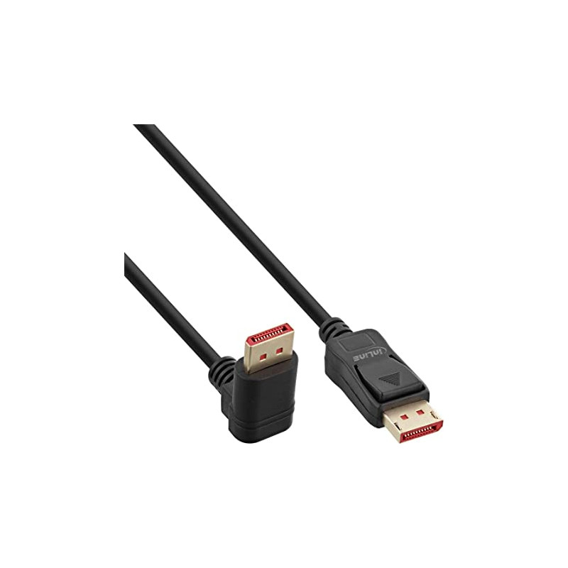 cavo displayport inline 8k (uhd-2) angolato verso il basso 2