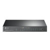 switch tp-link 10-port gigabit ethernet 8-port nero [tl-sg1210mpe]