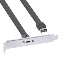 cavo adattatore inline usb typ-c zu usb 3.1 50cm nero