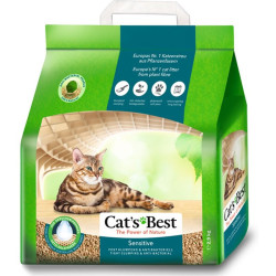 lettiera di trucioli cat's best sensitive per gatti 20l/7.2kg
