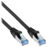 cavo di rete inline cat.6a s/ftp 1m nero [76811s]