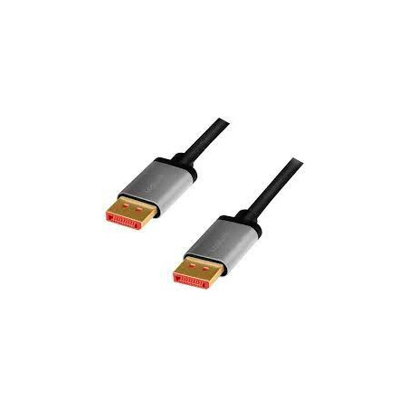 cavo displayport logilink 1.4/8k/60hz/2m/nero/grigio [cda0105]