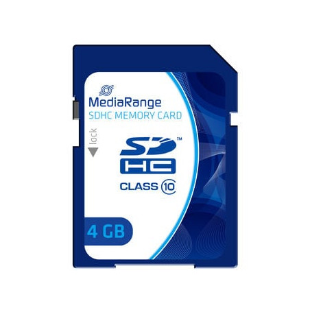 4gb scheda sd mediarange sdhc cl.10 [mr961]