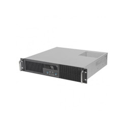 case server silverstone rack 2u matx nero/argento [sst-rm23-502-mini]