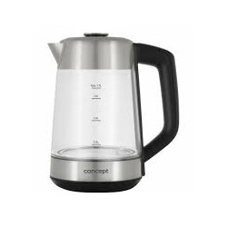 bollitore concept 1.7l 2200w trasparente [rk4190]