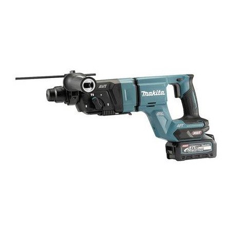 martello combinato makita 40v a batteria blu nero [hr007gz]